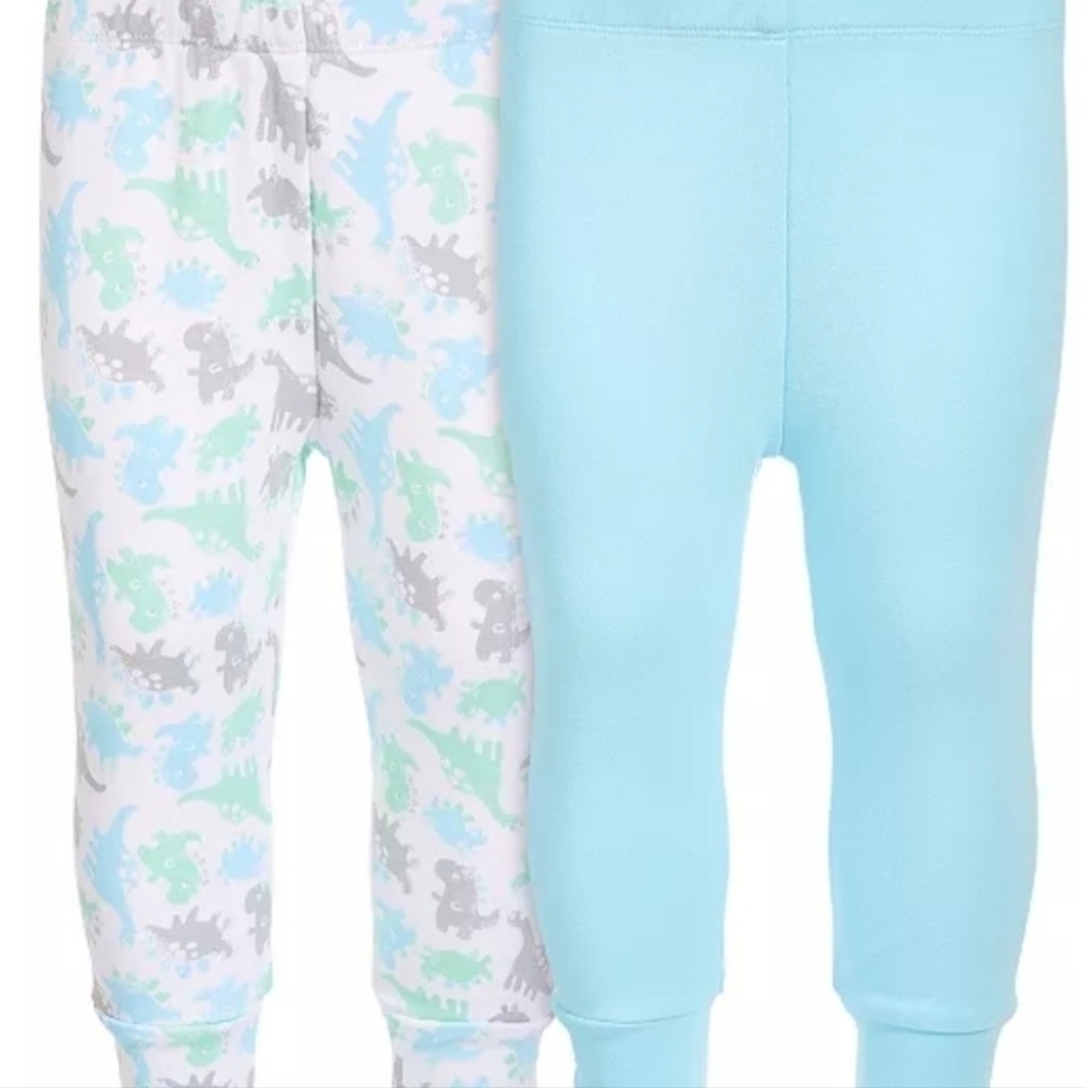 UNISEX Newborn Baby 2-Pc. Cotton Jogger Pants Set
